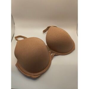 Victoria's Secret 32 FTan Beige Smooth Padded Push Up Bra Everyday Comfort‎
